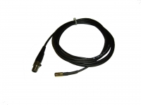 CX-TA4FBF-2m  Coaxial cable, 3TA4F (miniXLR)-SMB,  resistor , 2m