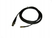 CX-TA4FBF-1m  Coaxial cable, 3TA4F (miniXLR)-SMB,  resistor , 1m